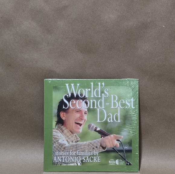 World's Second-Best Dad by Antonio Sacre (CD Audio, 2020, Antonio Sacre) NEW - Picture 2 of 7